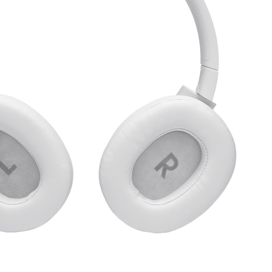 JBL Tune 760NC - White - Wireless Over-Ear NC Headphones - Detailshot 4